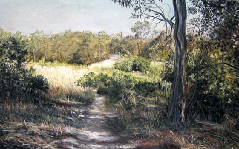 Pastel Landscape by Julie Smith